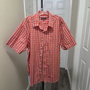 Denver Hayes Cotton Blend Button Down Shirt